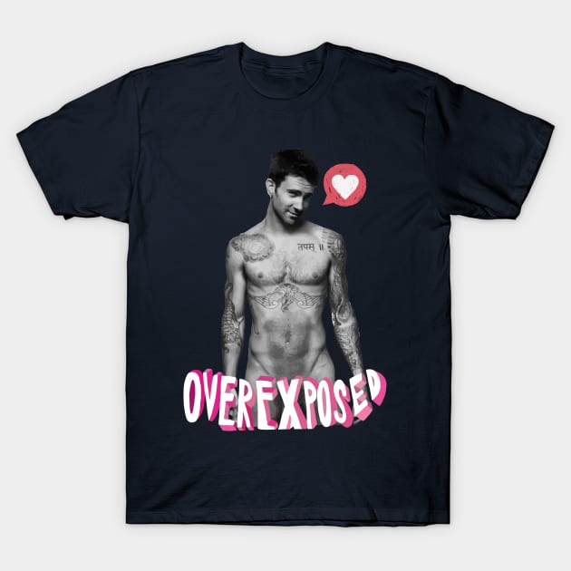 Overexposed T-Shirt by Whitelaw Comics